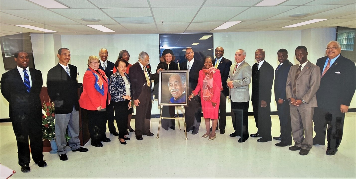TSU leaders during the inauguration of the Thomas F. Freeman Honors College in 2009.