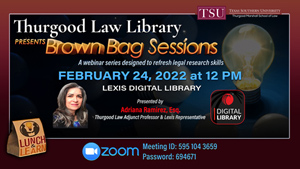 brown bag feb 24
