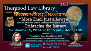 brown bag sept 5