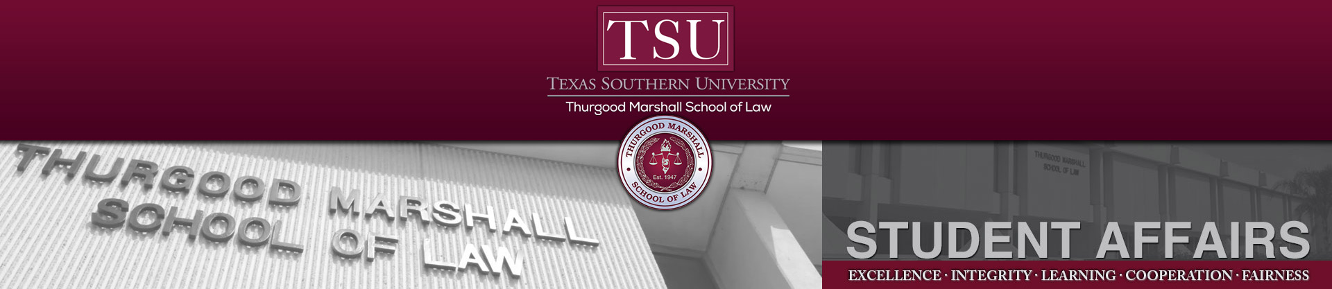 Student Affairs Banner